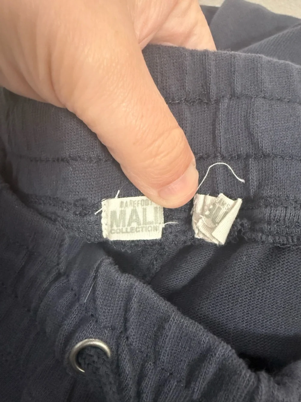 Barefoot Dreams Malibu Collection Lounge Shorts Navy Cotton Men’s L